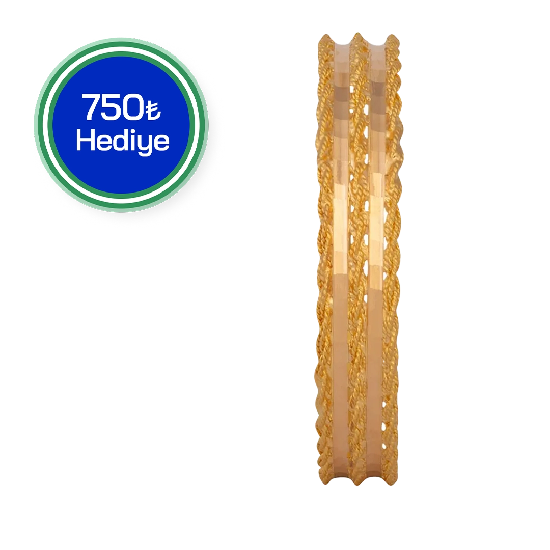 30 gr Şeritli Hasır Bilezik