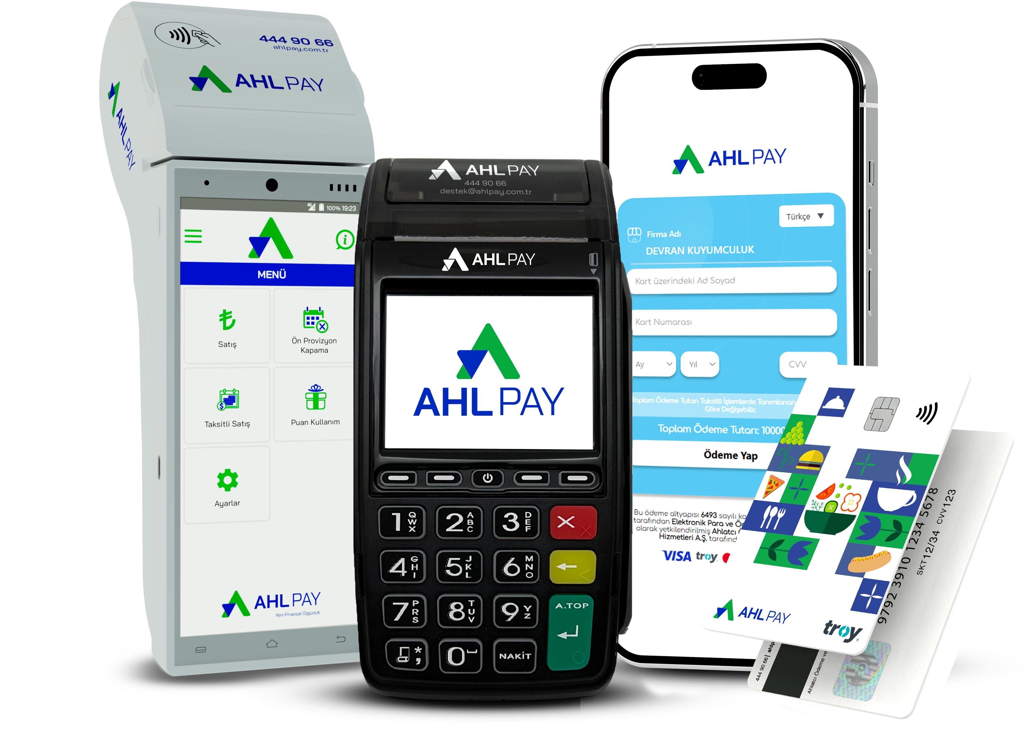 AHL Pay kurumsal POS cihazları